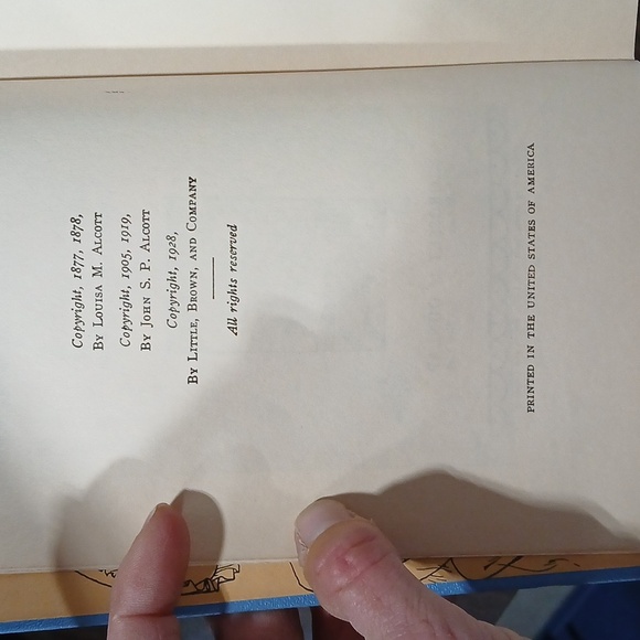 Under the Lilacs by Louisa May Alcott 1928 - Picture 8 of 8